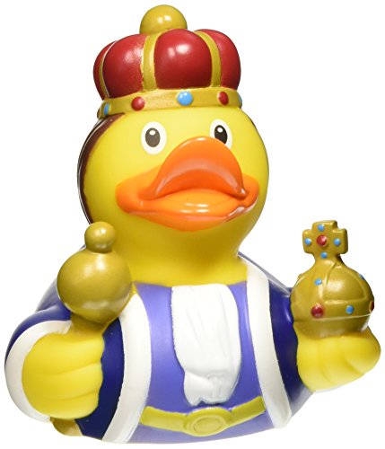 LiLaLu 8 x 8 cm/50 g Sammler und King Rubber Duck Baby Badespielzeug