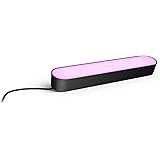 Philips Hue White and Color Ambiance Lampada da Tavolo Smart LED Play , estensione (alimentatore non incluso), 1 pezzo, Nero