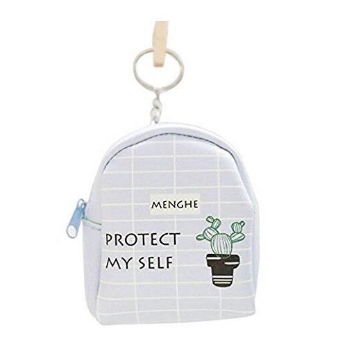 Preisvergleich Produktbild Tragbare qilene Torten-Geldbörse mit Reißverschluss-Tasche (leicht), Violett