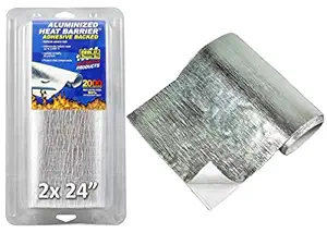 Thermo-Tec 13575 Adhesive Backed Aluminized Heat Barrier, 12