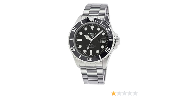 KIENZLE SPORT DIVER AUTOMATICO NERO UOMO : Amazon.it: Orologi