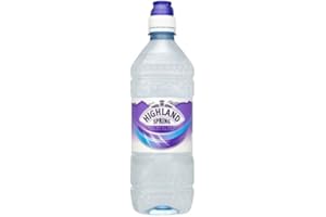 HIGHLANDER ( 15 Pack ) Highland Spring Still Spring Water Sports Cap 750ml