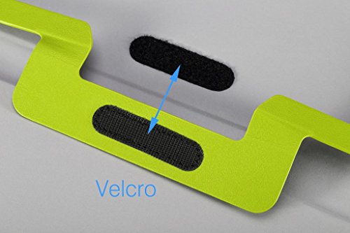 MoKo Samsung Galaxy Tab S 10.5 Bluetooth Tastatur Hülle – PU Leder Tasche Schutzhülle mit abnehmbarer Wireless Bluetooth Keybord Case QWERTY Layout für Samsung Galaxy Tab S 10.5 Zoll Tablet, Grün - 7