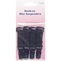 Hemline Strumpfhalter zum Einhängen, 2 Paar