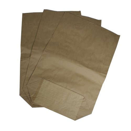 25 Stk. Papier BIO-Papiersäcke 120l, 700×950+200mm, 2-lagig – stark, braun (Papier) - 3