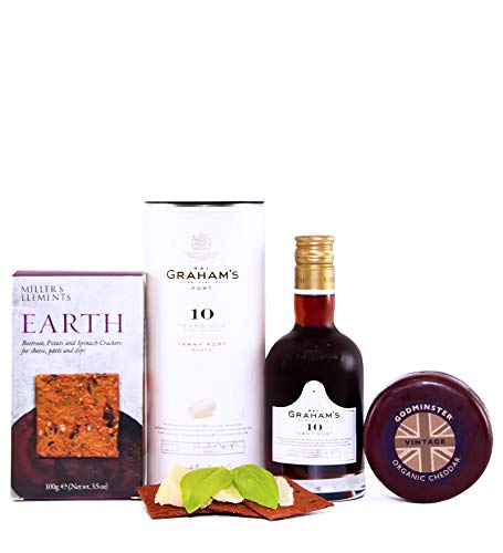Prestige Gifting Ltd. Tawny Port and Cheese - Hampers - PRESTIGE HAMPERS - Free Delivery - Christmas Hampers & Gifts 2018
