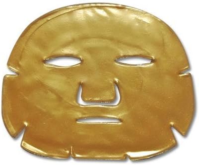 Crystal Gold Collagen Face Facial Mask Bio - Powder Anti Wrinkle Moisture Premium Skin Care Patch Pad with Lavender Essential Oil, Collagen, Haluronic acid (x5 Collagen Masks)