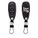 Produktbild kwmobile Ford Autoschlüssel Hülle - Kunstleder Schutzhülle Schlüsselhülle Cover für Ford 3-Tasten Autoschlüssel Keyless Go