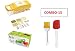 Home Cube Plastic 12 in 1 Fruits and Vegetable Cutter with Silicon Brush RS.599.00