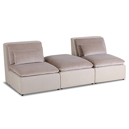 Preisvergleich Produktbild LOBERON Sofa DeSoto beige / leinen