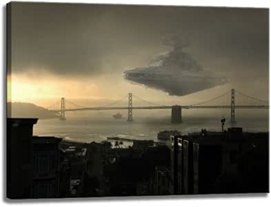 Amazon.de: Sternenzerstörer über Golden Gate Bridge, STAR WARS Dark