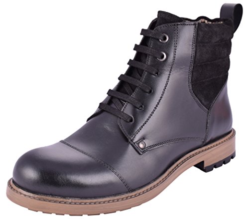 Men's Black Leather Boot
