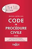 Code de procédure civile 2020 annoté. Édition limitée - 111e éd.