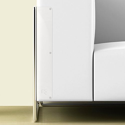 PETFECT 13,5" Cat Scratch Protector - Premium Set of 2 Furniture Scratch Guards for Interior Use - Clear
