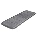 Produktbild Computer Tastatur Handgelenkstütze Matte,Ultra-Memory-Baumwolle Tastatur Pad weich atmungsaktiv schweißabsorbierend Anti-Rutsch-Computer Handgelenk Elbow Matte Geschenk für Bürotisch Computer Desktop grau