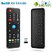 Produktbild Airmaus Fernbedienung, penkou H1 backlit Mini Tastatur kabellos Somatosensorisches Spiel Keyboard 2,4 G wiederaufladbare Air Mouse Combo mit full Touchpad LED Backlits für Smart TV, Android TV Box
