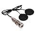 Produktbild fitTek® Dual Twin Interner Sensor Transducer Tonabnehmer Pickup mit 1/4 Zoll (6,35mm) Steckdose für Mandoline
