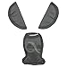 STRAP AND CROTCH COVER fits MAXI COSI Cabriofix Cabrio car seat (light charcoal)