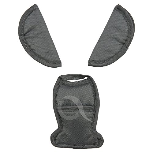 STRAP AND CROTCH COVER fits MAXI COSI Cabriofix Cabrio car seat (light charcoal)