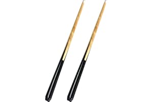 Lpitoy 2 Uds Mini Palo De Billar Palos De Billar De Madera Palo De Billar para Niños, Tacos De Práctica para Niños, Accesorios De Billar Inglés