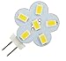 Produktbild 12 vmonster AC DC 12 V 24 V 3 W Kühles Weiß 6 x 5630 Cluster LED Leuchtmittel GU4 G4 Lampe 12 V JC Seite Pin 8 V30 V LED