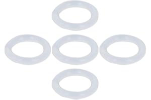 Othmro Silicone O-Rings, 9mm Inner Diameter, 13mm OD, 2mm Width, Seal Gasket 5pcs