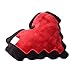 Produktbild 8 Bit Herz Kissen rot schwarz Gamer Pillow Nerd Plüschtier