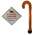 Price comparison product image NOVELTY ELDERLY DRIVER SIGN AND INFLATABLE WALKING STICK - OLD AGE MAN BIRTHDAY PRESENT DAD