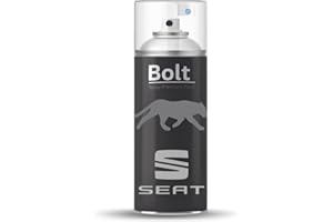 BOLT SPRAY PREMIUM PAINT Spray Bolt Pintura Para Seat 1K Lisos 400Ml (LB9A/B4 BLANCO CANDY)
