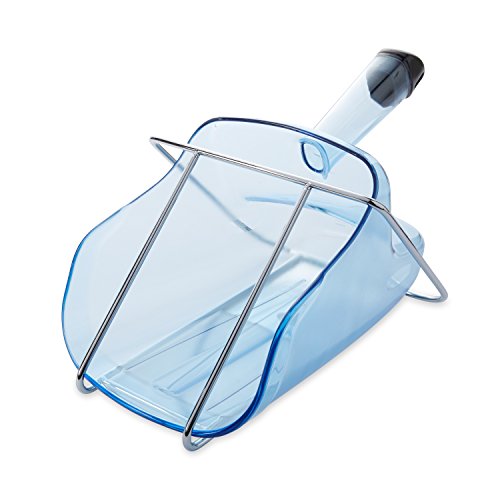 Rubbermaid 2L Ice - Pala para hielo con protector de mano y soporte  color azul
