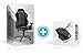 Produktbild Zocker Bundle Sharkoon SHARK Force Gaming Maus + Racing Chair GAMING ZONE, professionelle Sechs-Tasten-Gaming-Maus ergonomisch designed mit gummierter Oberfläche. Chefsessel mit Wippmechanik. (schwarz)