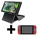 Produktbild Nintendo Switch Bundle: Kompakt Play & Charge Ständer mit einstellbarer Höhe für Nintendo Schalter + Geschenk Typ C Kabel, Schutzhülle, Ladegerät by zoetec