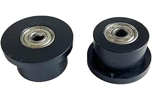 babominimer Roue de roulement pour rameur - Coussin de siège - Poulie de rechange pour équipement de fitness (A)