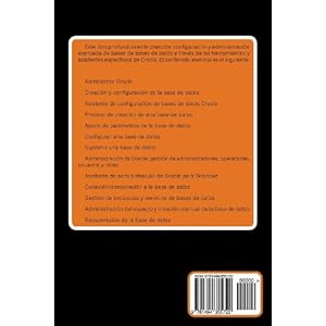 ORACLE 12c/11g/10g Configuración, Gestión y Administración Avanzada de Bases de Datos