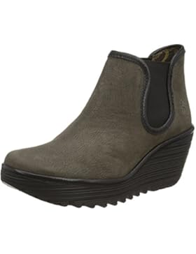 Fly London YAT Damen Kurzschaft Schlupfstiefel