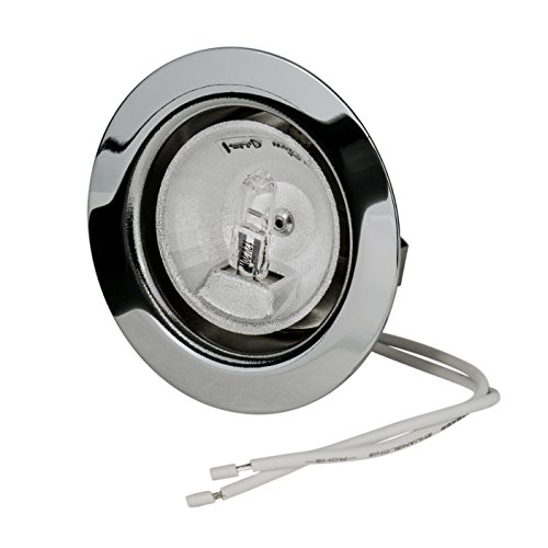 Heitronic Einbaustrahler 3x20W Halogen, Weiss – Inkl. Trafo & Leuchtmittel, IP20