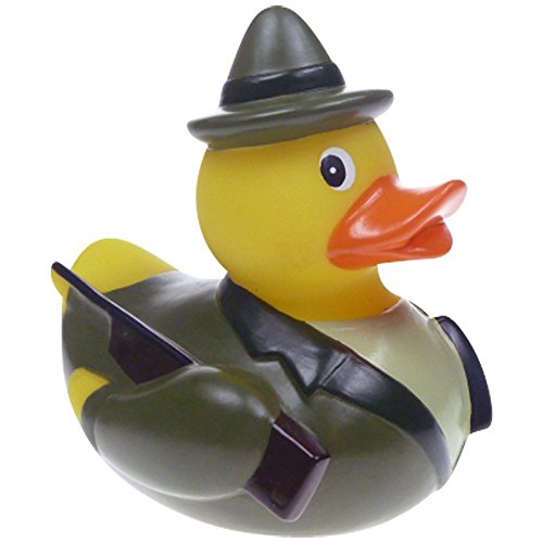 Preisvergleich Produktbild Belladecora® Badeente Jäger "Hubertus", ca. 8 cm