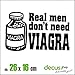 Produktbild Decus REAL Man Dont Need Viagra XL 2351 // Sticker OEM JDM Style Aufkleber