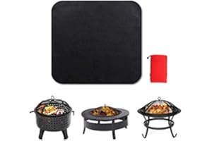 SUIUOI Almohadilla protectora plegable para camping, resistente al fuego, alfombrilla de protección para el suelo, alfombrilla de protección para el suelo, alfombrilla de protección debajo de la