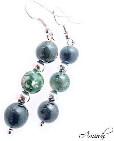 Gemstone Drop Earrings