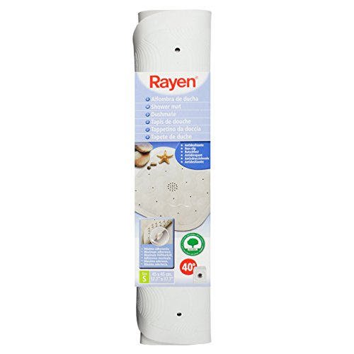 Rayen 2333.11 Duschmatte, rutschfest, color blanco, 45 x 45 cm, weiβ - 4