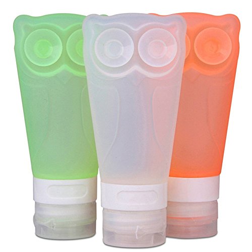 Tragbare Reise-Flaschen Silikon-ContainerSet für Shampoo Body Lotion Leak Proof, 3 Stücke Set - 6