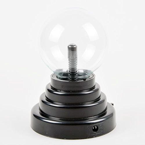 Magideal Magic USB Sphere Lightning Lamp Light Party Black Base Glass Plasma Ball RS.630 (61.00% Off) - Amazon