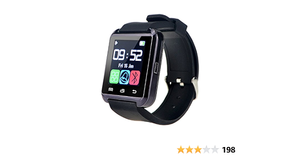 Highdas U8 Smartwatch Bluetooth fitness Smart uhr watch with Touch Screen  Hands free hände frei Höhenmesser für SmartphonesIOS  iPhone4/4s/5/5s/5c/6/6s/6plus Android Samsung S2/S3/S4/Note 2/Note 3 HTC LG  HUAWEI Schwarz: Amazon.de: Elektronik \u0026 Foto