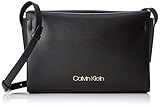 Typ: Damen tasche Calvin Klein Damen Avant Ew Crossbody Umhängetasche Schwarz (Black) 5x16x25 cm
