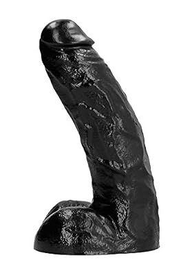 ALL BLACK Gode XXL All Black Dildo XXL 25.5cm All Black Dildo