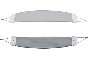 Adhiper Zestaw słuchawkowy nauszniki do SteelSeries Syberia V1, Syberia V2, Syberia V3 Prism Gaming nakładka na głowę, części zamienne (szare)