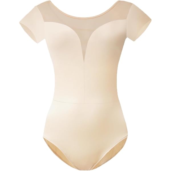 Body Danza con scollatura in Velluto - Eleganza per Ballerine