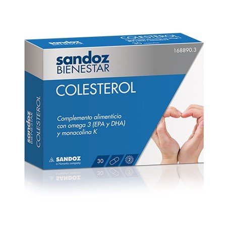 SANDOZ Bienestar colesterol 30 cap