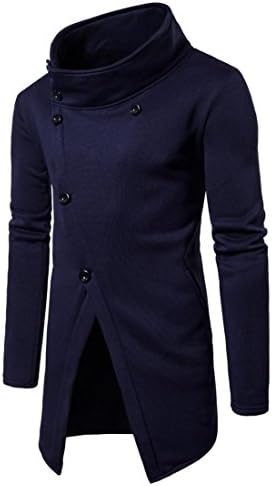 Hoodies Men,Moonuy Men's Long Sleeve Solid Hoodie Hooded Sweatshirt Outwear Blouse,Mens Hoodies,Mens Hoody,Mens Fleece,Mens Fleece Tops,Black Hoody,Hoodies For Men,Hooded Tops For Men (Navy -2, XXL)